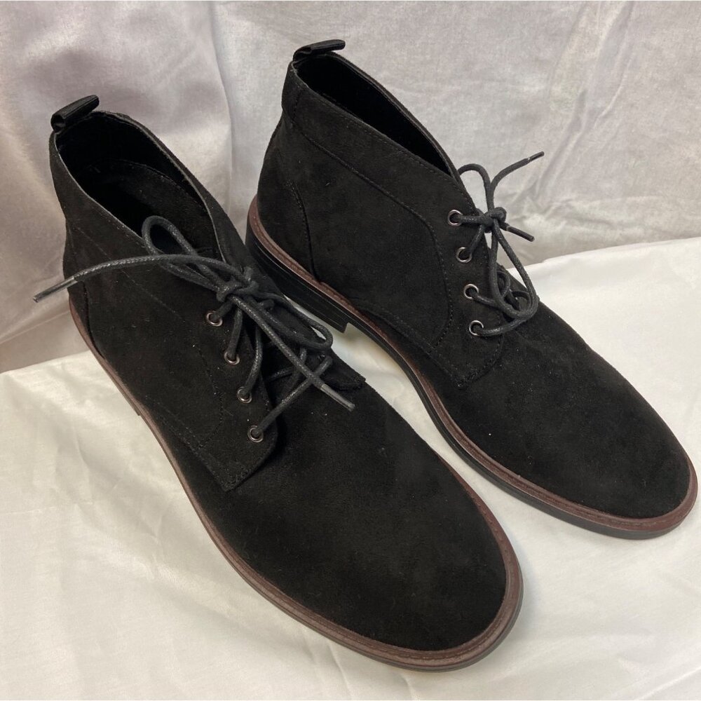Alfani Black Suade Men's Shoes size 11.5 Med
